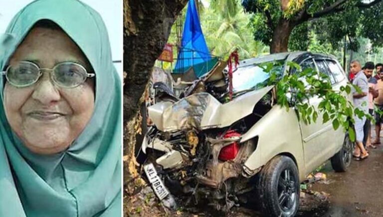 മലപ്പുറം വണ്ടൂരിൽ ഏഴംഗ കുടുംബം സഞ്ചരിച്ച കാർ മരത്തിൽ ഇടിച്ച് ഒരാൾ മരിച്ചു