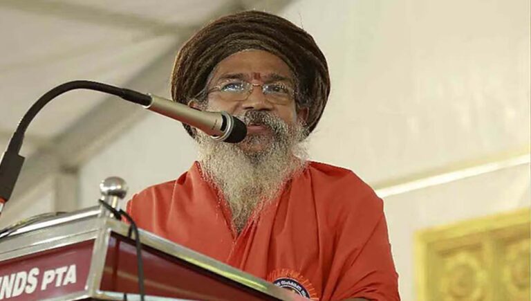 വാവര്‍ സ്വാമിയെ മോശമായി ചിത്രീകരിച്ചു; വിദ്വേഷ പ്രസംഗത്തിന് ശാന്താനന്ദ മഹര്‍ഷിക്കെതിരെ വീണ്ടും പരാതി