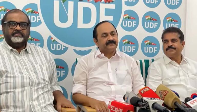 ആഗോള അയ്യപ്പ സംഗമം സിപിഐഎമിൻറെ കാപട്യമായ രാഷ്ട്രീയമായ മുതലെടുപ്പ് : വിഡി സതീശന്‍