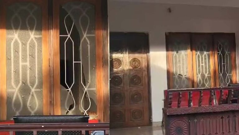 കണ്ണൂരില്‍ ബിജെപി നേതാവിന്റെ വീടിന് നേരെ ബോംബേറ്