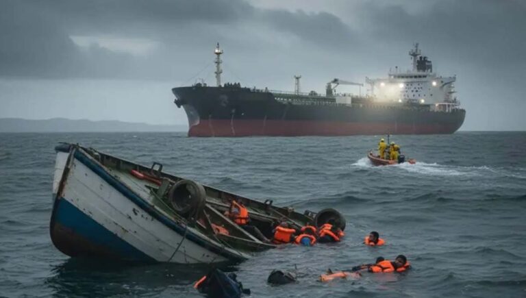 മൊസാംബിക്കില്‍ ക്രൂ ചേഞ്ചിങ്ങിനിടെ ബോട്ട് മറിഞ്ഞ് അഞ്ച് ഇന്ത്യന്‍ നാവികരെ കാണാതായി