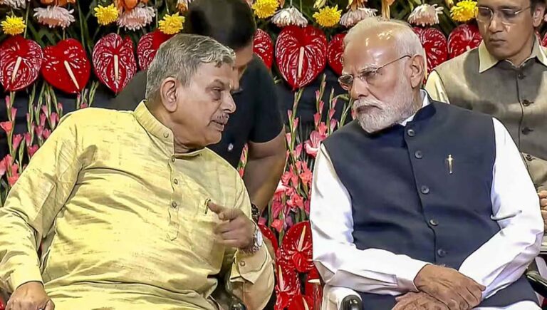 ആര്‍എസ്എസ് ബ്രിട്ടീഷ് ദുര്‍ഭരണത്തിനെതിരെ പോരാടിയ സംഘടന; വാനോളം പുകഴ്ത്തി മോദി