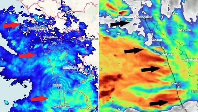മോന്‍- താ ഇന്ന് തീരം തൊടും; സംസ്ഥാനത്ത് 7 ജില്ലകളില്‍ ശക്തമായ മഴ മുന്നറിയിപ്പ്