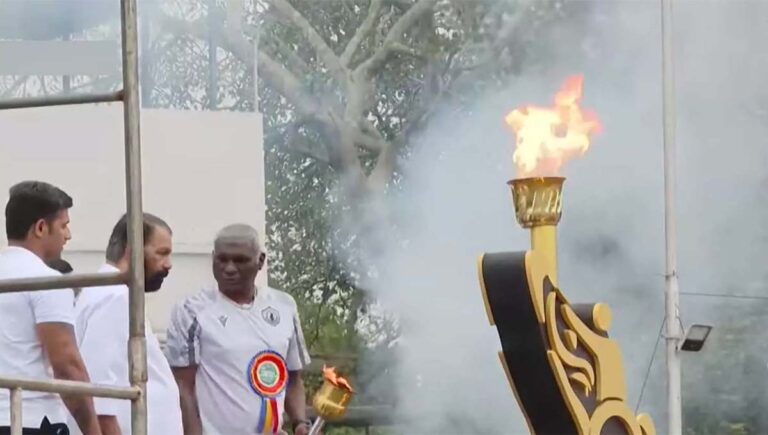 സംസ്ഥാന സ്കൂൾ കായകമേളയ്ക്ക് തിരിതെളിഞ്ഞു; മത്സരങ്ങൾ നാളെ മുതൽ