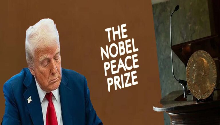 ‘സമാധാനത്തിന് മുകളില്‍ രാഷ്ട്രീയം പ്രതിഷ്ഠിച്ചു’; നൊബേല്‍ സമിതിക്ക് വൈറ്റ് ഹൗസിന്റെ വിമര്‍ശനം