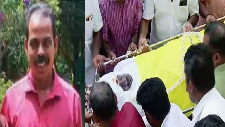 അടിമാലി മണ്ണിടിച്ചിൽ ദുരന്തം : ബിജുവിന് വൻ ജനാവലി കണ്ണീരോടെ വിട നൽകി