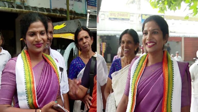 ആലപ്പുഴ ജില്ലാ പഞ്ചായത്ത് യുഡിഎഫ് സ്ഥാനാർത്ഥി ട്രാൻസ്‌വുമൺ അരുണിമ എം കുറുപ്പിന്റെ സ്ഥാനാർത്ഥിത്വം അംഗീകരിച്ചു