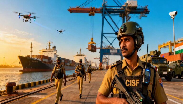 രാജ്യത്തെ തുറമുഖ സുരക്ഷ ശക്തിപ്പെടുത്താൻ ചുമതല സിഐഎസ്എഫിന്