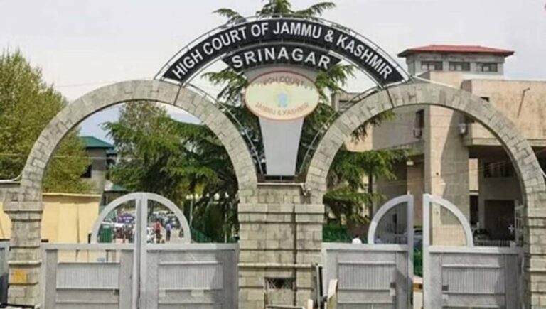 പിഓകെ ക്രോസ്-എൽഓസി വ്യാപാരം അന്തർസംസ്ഥാന വ്യാപാരമായി കണക്കാക്കും : ജമ്മു കശ്മീർ ഹൈക്കോടതി