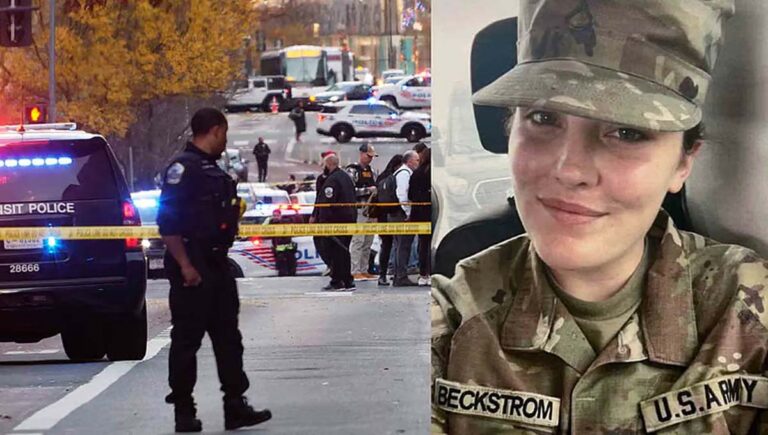 വൈറ്റ് ഹൗസ് വെടിവെപ്പ് : പരിക്കേറ്റ നാഷണൽ ഗാർഡ് അംഗം മരിച്ചു; രണ്ടാമന്റെ നില ​ഗുരുതരം