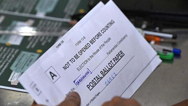 പോസ്റ്റല്‍ ബാലറ്റ് വിതരണം ബുധനാഴ്ച മുതല്‍; പോളിങ് ഉദ്യോഗസ്ഥര്‍ക്കുള്ള പരിശീലനം നാളെ തുടങ്ങും