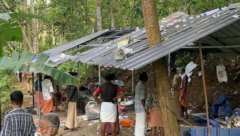 തിരുവനന്തപുരം പാലോട് പടക്കനിര്‍മാണ ശാലയിൽ പൊട്ടിത്തെറി; മൂന്ന് പേര്‍ക്ക് പരുക്ക്