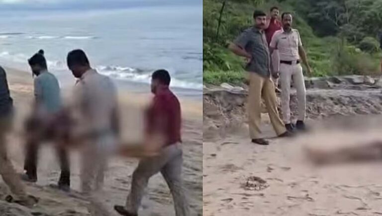 വര്‍ക്കല പാപനാശം കടലില്‍ അജ്ഞാത മൃതദേഹം