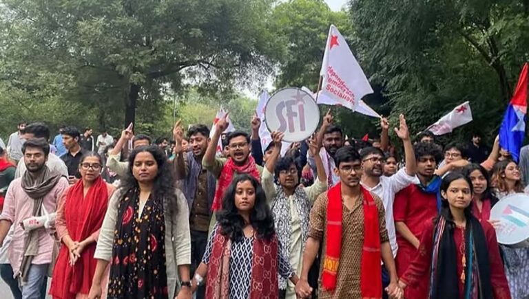 ചുവന്ന് തുടുത്ത് ജെഎന്‍യു; വൈസ് പ്രസിഡന്റ് സ്ഥാനത്ത് മലയാളി