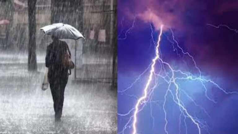 ഇന്ന് ഇടിമിന്നലോടു കൂടിയ ശക്തമായ മഴ; മൂന്ന് ജില്ലകളിൽ യെല്ലോ അലർട്ട്