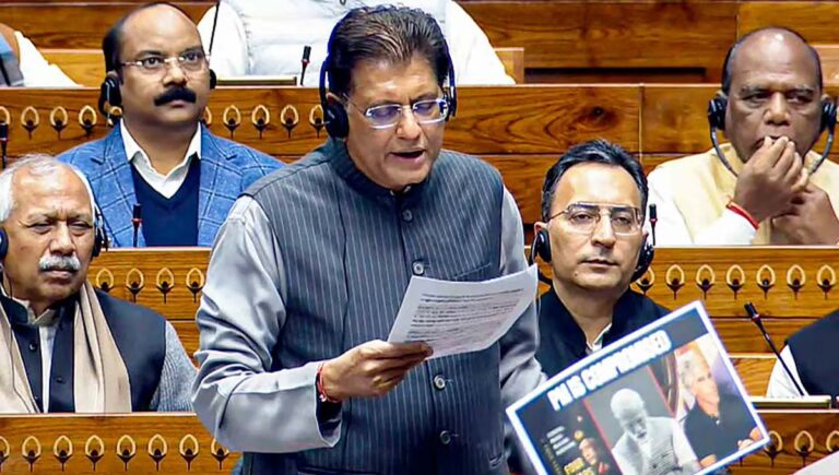 കര്‍ഷകരുടെ പരിരക്ഷ ഉറപ്പാക്കും; ഇന്ത്യ- യുഎസ് വ്യാപാര കരാറില്‍ പാര്‍ലമെന്റില്‍ പ്രസ്താവന നടത്തി കേന്ദ്രസര്‍ക്കാര്‍