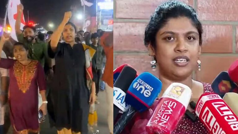 ഡിവൈഎഫ്‌ഐ പ്രതിഷേധ പ്രകടനത്തിലെ അധിക്ഷേപ മുദ്രാവാക്യം; വിശദീകരണവുമായി ചിന്ത ജെറോം