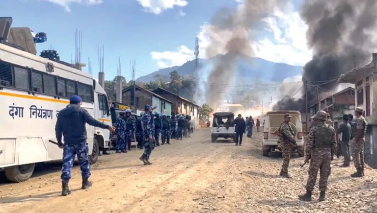 മണിപ്പൂരിൽ വീണ്ടും സംഘർഷം; ഉഖ്റൂലിൽ നിരോധനാജ്ഞ