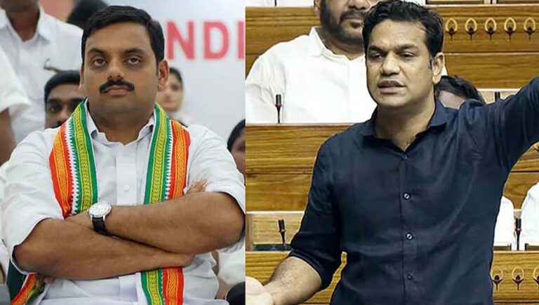 ലോക്‌സഭയിലെ പ്രതിഷേധം : ഹൈബിയും ഡീനും അടക്കം എട്ട് പ്രതിപക്ഷ എംപിമാര്‍ക്ക് സസ്‌പെന്‍ഷന്‍