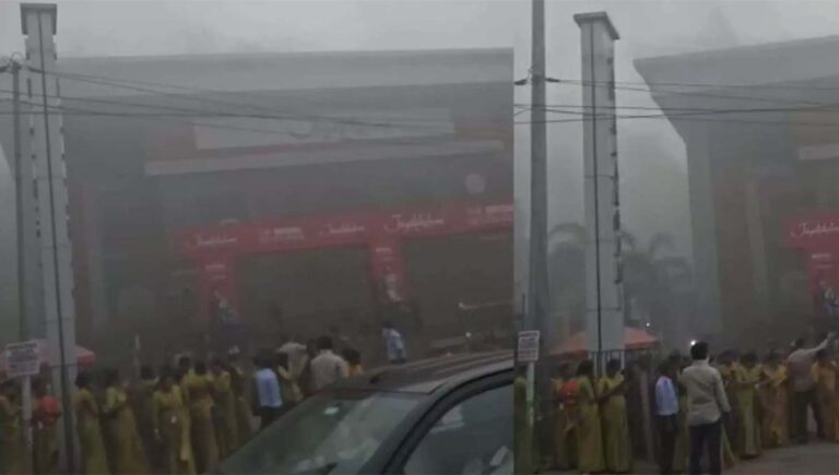 കോഴിക്കോട് വസ്ത്ര വ്യാപാര സ്ഥാപനത്തിൽ വൻ തീപിടുത്തം