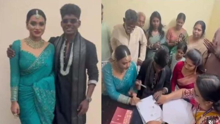 റാപ്പർ വേടൻ വിവാഹിതനായി