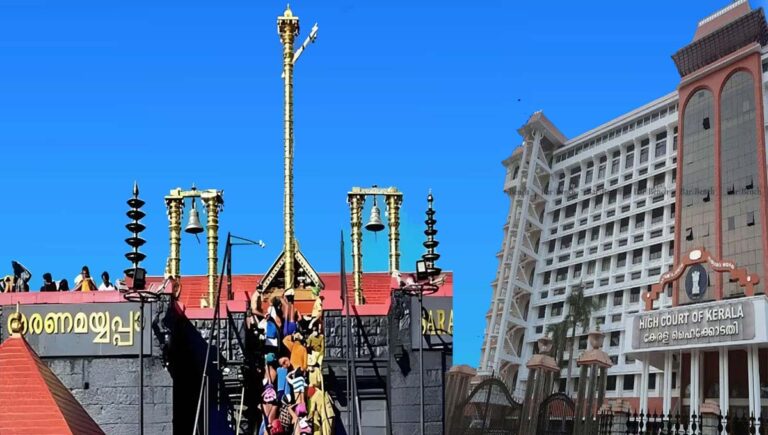 ശബരിമല കൊടിമര പുനഃ പ്രതിഷ്‌ഠയിൽ അന്വേഷണം നടത്താൻ നിർദേശിച്ച് ഹൈക്കോടതി