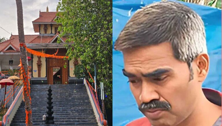 അഞ്ചൽ വടമൺ ശ്രീകൃഷ്ണസ്വാമിക്ഷേത്രകവർച്ച; മുൻ മേൽശാന്തി സജിത്ത് നമ്പൂതിരി അറസ്റ്റിൽ