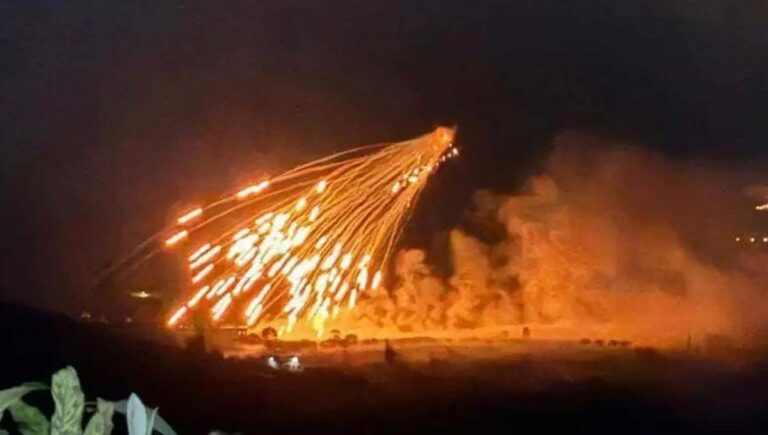 ലെബനനിൽ ഇസ്രയേൽ നിരോധിത രാസായുധം വെെറ്റ് ഫോസ്ഫറസ് പ്രയോ​ഗിച്ചു : ഹ്യൂമൻ റെെറ്റ്സ് വാച്ച്