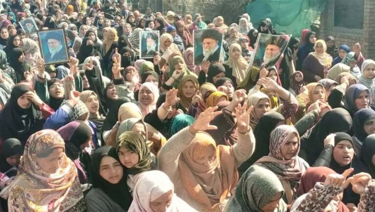 ഇറാന്‍ പരമോന്നത നേതാവ് ആയത്തുല്ല അലി ഖാംനഈയുടെ കൊലപാതകം; കശ്മീരിലും ലഖ്‌നൗവിലും ഷിയാ മുസ്‌ലിംകളുടെ പ്രതിഷേധം