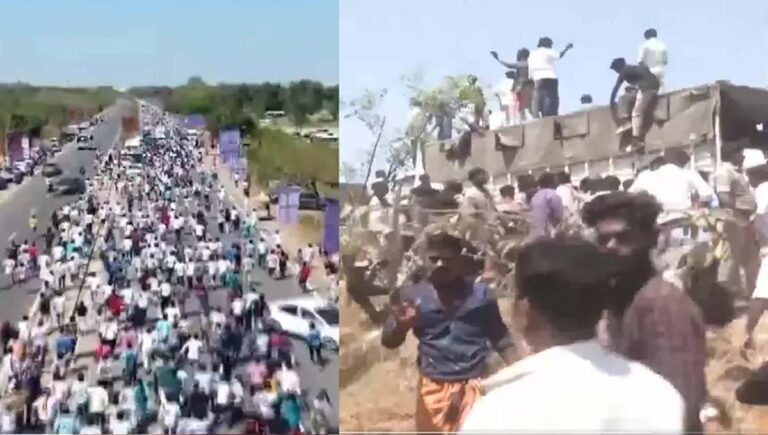 വിജയിയുടെ തഞ്ചാവൂരിലെ റാലിയിൽ അപകടം; സ്ത്രീകൾ ഉൾപ്പെടെ ആറ് പേര്‍ക്ക് പരിക്ക്