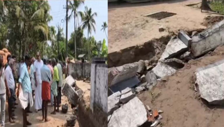 കൊടുങ്ങല്ലൂരിൽ കാന നിർമാണത്തിനിടെ മതിൽ ഇടിഞ്ഞു വീണ് ഇതര സംസ്ഥാന തൊഴിലാളി മരിച്ചു