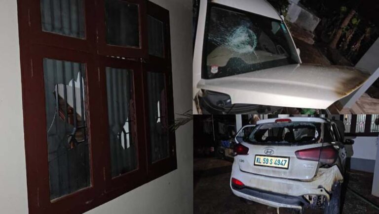 പയ്യന്നൂരിൽ വി കുഞ്ഞികൃഷ്ണനെ അനുകൂലിക്കുന്ന സിപിഐഎം നേതാവിൻറെ വീടിന് നേരെ ആക്രമണം