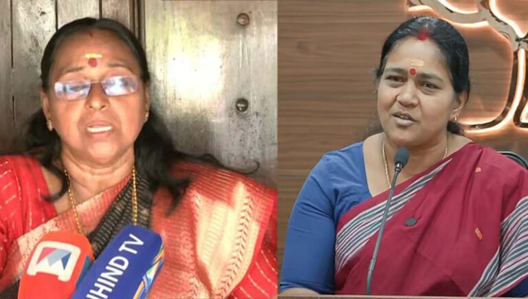 ആലപ്പുഴയിലെ ബിജെപി പ്രവര്‍ത്തകയെ ഭീഷണിപ്പടുത്തിയതായി ശോഭാ സുരേന്ദ്രനെതിരെ പരാതി