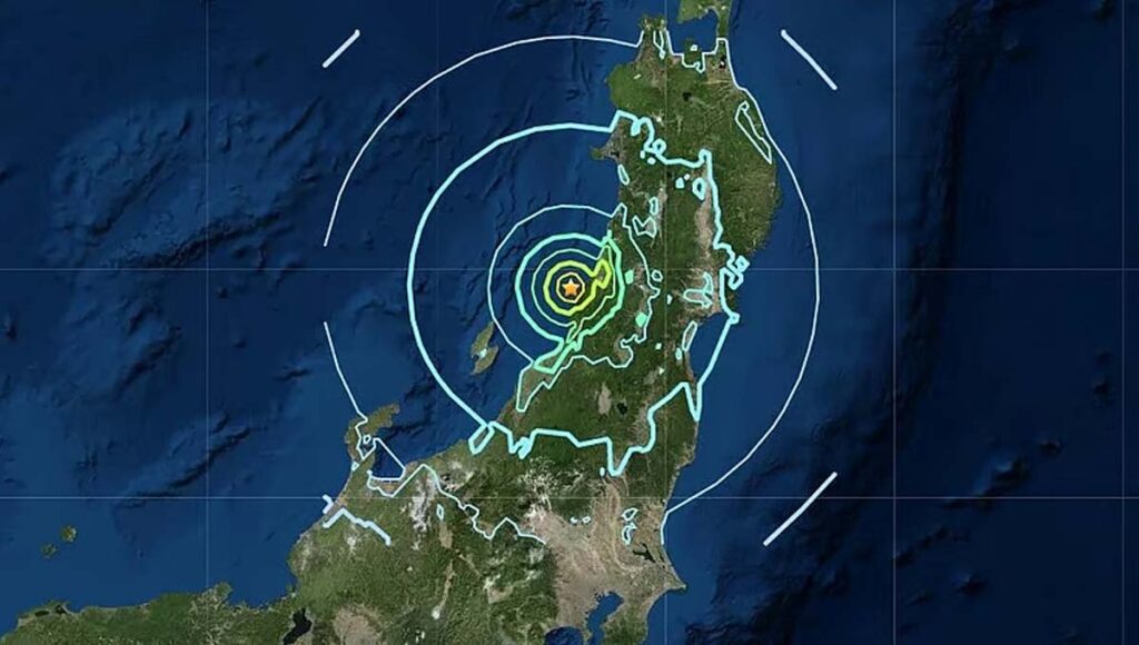 ജപ്പാനിൽ 7.4 തീവ്രതയിൽ അതിശക്തമായ ഭൂചലനം; സുനാമി മുന്നറിയിപ്പ്
