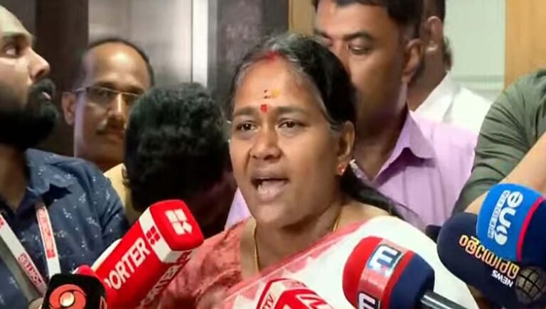 തനിക്കെതിരായ വീഡിയോ എഐ ആണോയെന്ന് പരിശോധിക്കണം : ശോഭ സുരേന്ദ്രൻ