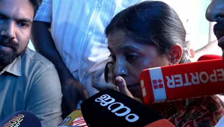 ‘ഇത്രനാളും പോരാടിയത് വെറുതെയായി; നിതിന്‍ രാജിന്റെ മാതാപിതാക്കളെ ആശ്വസിപ്പിക്കാനെത്തി സിദ്ധാര്‍ഥിന്റെ അമ്മ