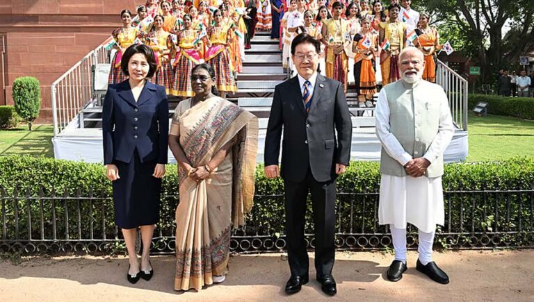 ത്രിദിന സന്ദര്‍ശനത്തിനായി ദക്ഷിണ കൊറിയന്‍ പ്രസിഡന്റ് ഇന്ത്യയില്‍