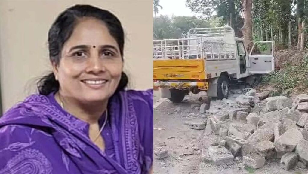 ബത്തേരിയിൽ പിക്കപ്പ് ജീപ്പിടിച്ച് അധ്യാപികയ്ക്ക് ദാരുണാന്ത്യം