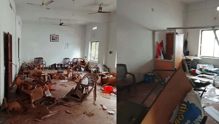 നിയമസഭാ തെരഞ്ഞെടുപ്പിനോടനുബന്ധിച്ച് കണ്ണൂരില്‍ പരക്കെ അക്രമം