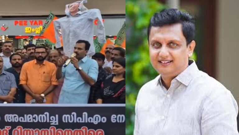 വന്ദേമാതരം വിവാദം : മുഹമ്മദ് റിയാസ് രണ്ടാം മുഹമ്മദലി ജിന്നയാണെന്ന് ബിജെപി