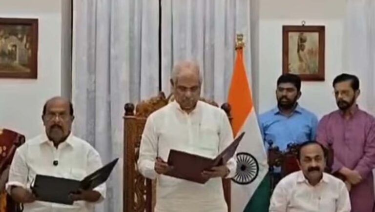 ജി സുധാകരന്‍ പ്രോ ടേം സ്പീക്കറായി ചുമതലയേറ്റു