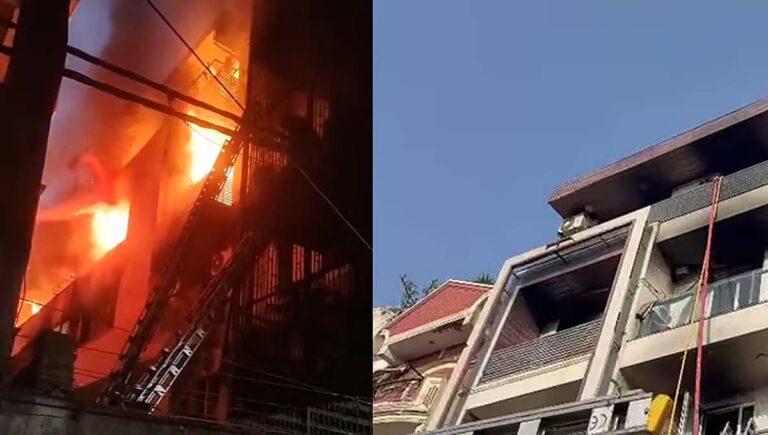 ഡല്‍ഹിയില്‍ നാലുനില ഫ്‌ലാറ്റില്‍ തീപിടിത്തം; ഒമ്പത് മരണം, നാലുപേരുടെ നില ഗുരുതരം