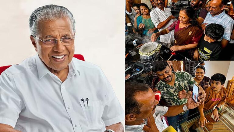 വയനാട് ടൗണ്‍ഷിപ്പിലെ ആദ്യ താമസക്കാര്‍ക്ക് ആശംസകള്‍ അറിയിച്ച് പിണറായി വിജയന്‍