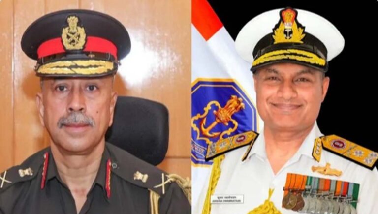 രാ​ജ്യ​ത്തി​ന്‍റെ പു​തി​യ സം​യു​ക്ത സൈ​നി​ക മേ​ധാ​വി​യാ​യി ല​ഫ്റ്റ​ന​ന്‍റ് ജ​ന​റ​ൽ എ​ൻ​എ​സ് രാ​ജ സു​ബ്ര​ഹ്മ​ണി​യെ കേ​ന്ദ്ര സ​ർ​ക്കാ​ർ നി​യ​മി​ച്ചു