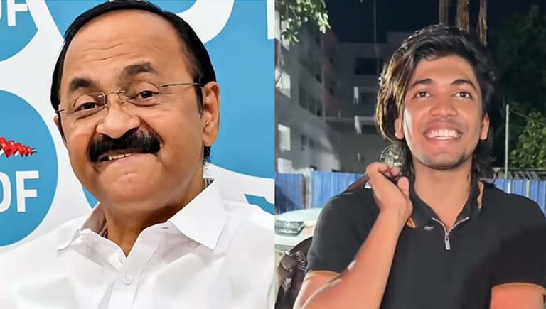 മുഖ്യമന്ത്രിയെ പൂക്കിയാക്കിയ ഫിജിനെ നേരിട്ട് കാണാന്‍ ഓഫീസിലേക്ക് ക്ഷണിച്ച് വി ഡി സതീശന്‍