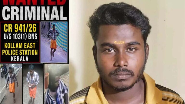 കൊല്ലം കമ്മീഷ്ണർ ഓഫിസിനരികിലെ കൊലപാതകം; പ്രതി പിടിയിൽ