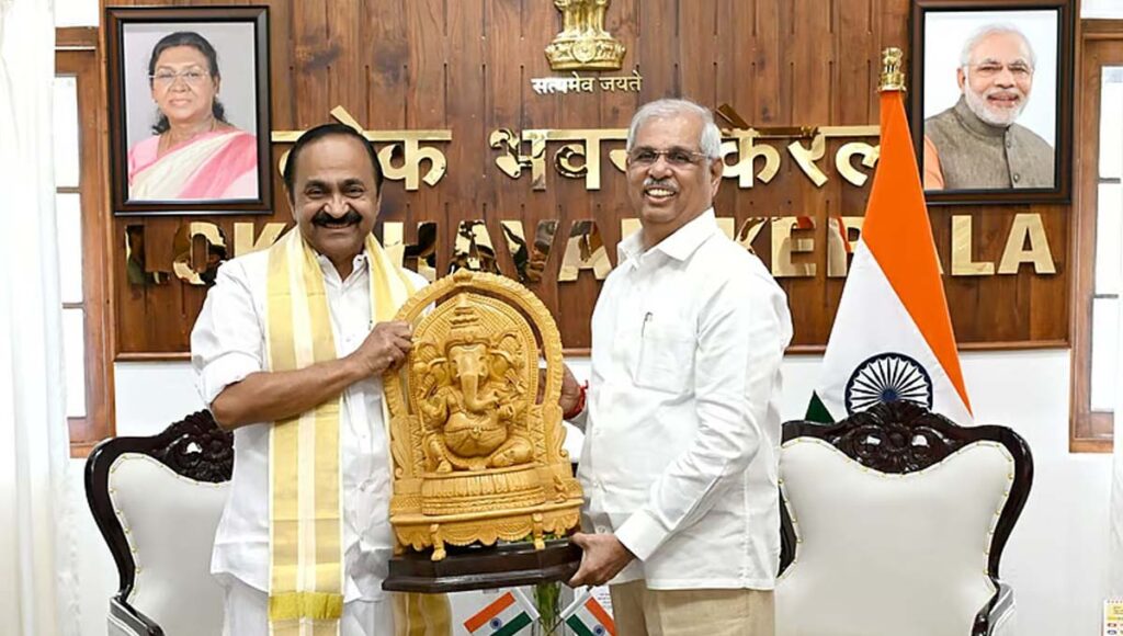 ഗവർണറുമായി കൂടിക്കാഴ്ച നടത്തി മുഖ്യമന്ത്രി