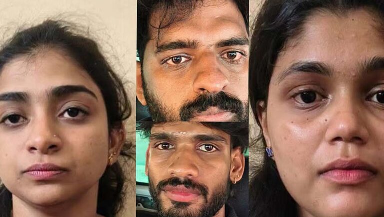 തൃശൂരിൽ എംഡിഎംഎയുമായി രണ്ട് യുവതികള്‍ അടക്കം നാലുപേര്‍ പിടിയില്‍