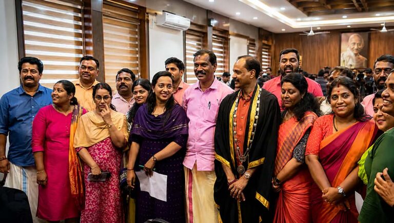 ഹൈക്കോടതി വിധിയ്ക്ക് പിന്നാലെ മിന്നൽ വേഗത്തിൽ സത്യപ്രതിജ്ഞ; പരാതി നൽകി എൽഡിഎഫ്