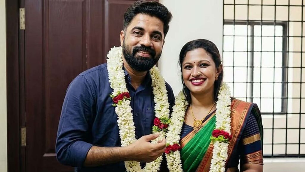 പി എം ആര്‍ഷോയും കെ വിദ്യയും വിവാഹിതരായി